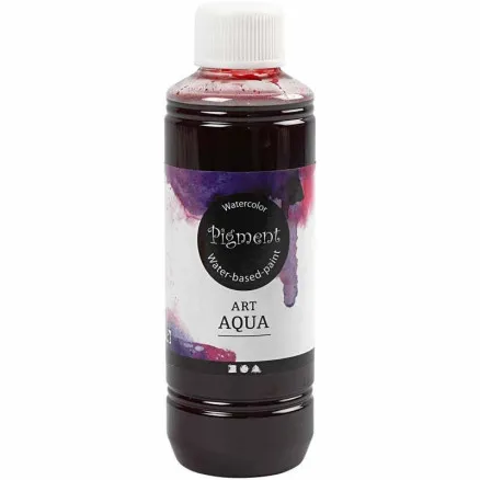 Flüssige Aquarellfarbe, rot, 250 ml/ 1 Fl.